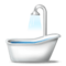 Bathtub emoji on Samsung
